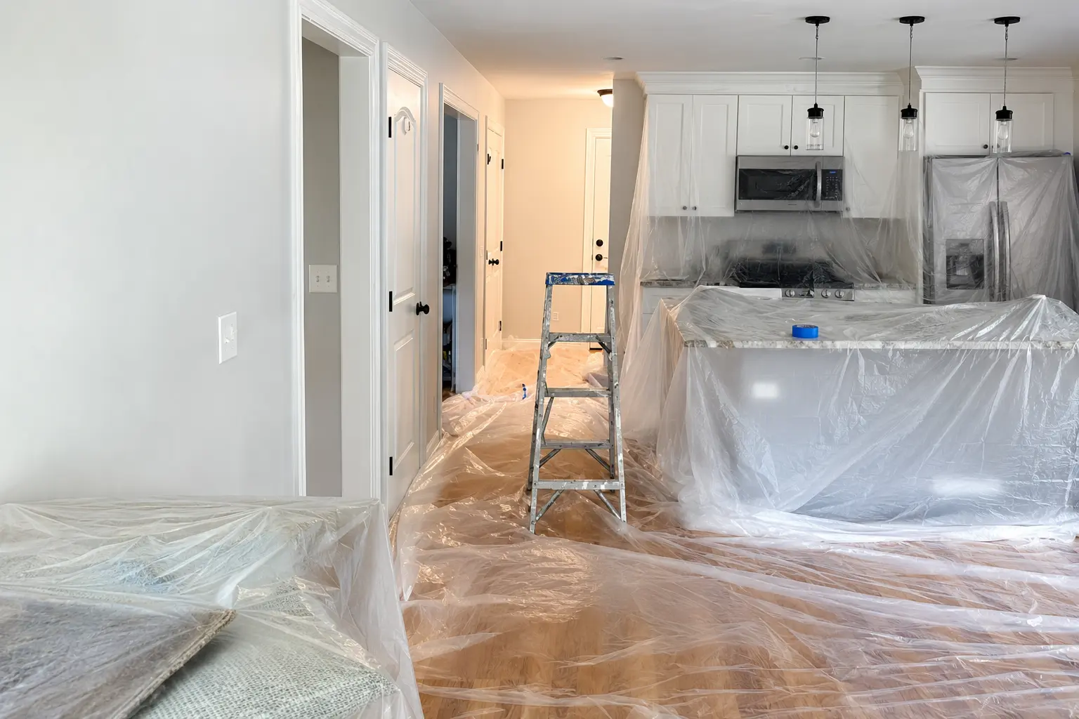 Interior and exterior painting services in Shrewsbury, MA by Seven Pines Home Improvement