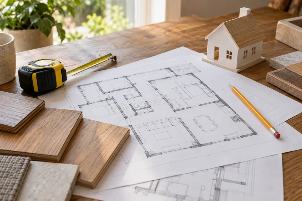 Home renovation plans and permit planning for a Shrewsbury, Massachusetts project