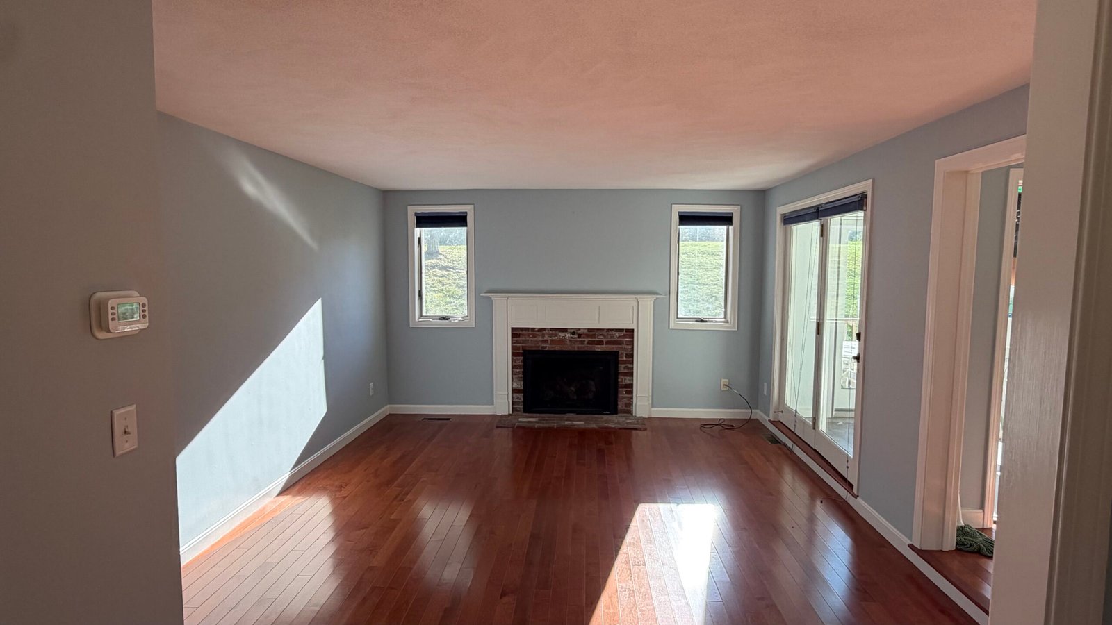 Stair refinishing on a Needham, MA home by Seven Pines